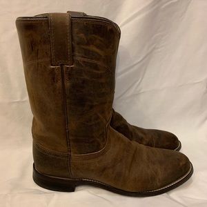 Justin Roper Boots 10.5 E (wide)